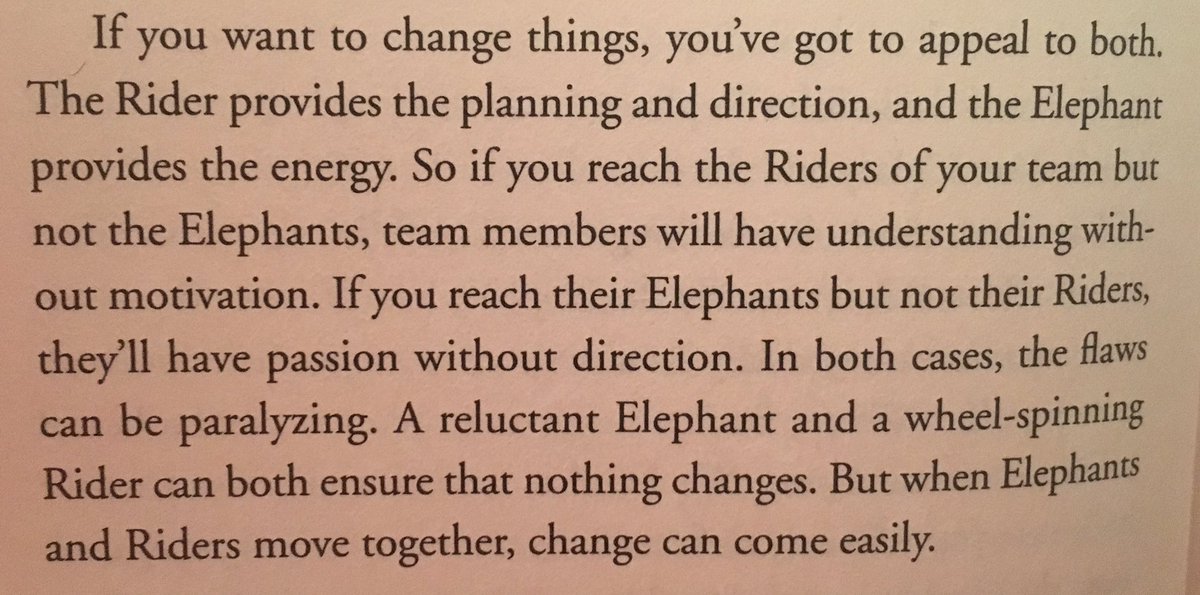 Q1/A1 Change comes from both clear direction and PASSION...one is not more influential than the other #switchslochat