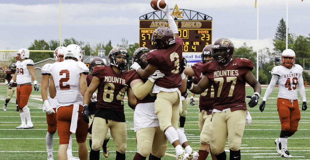 Mounties open AUS season with 64-23 win over Acadia mountiepride.ca/sports/fball/2… #mountiepride
