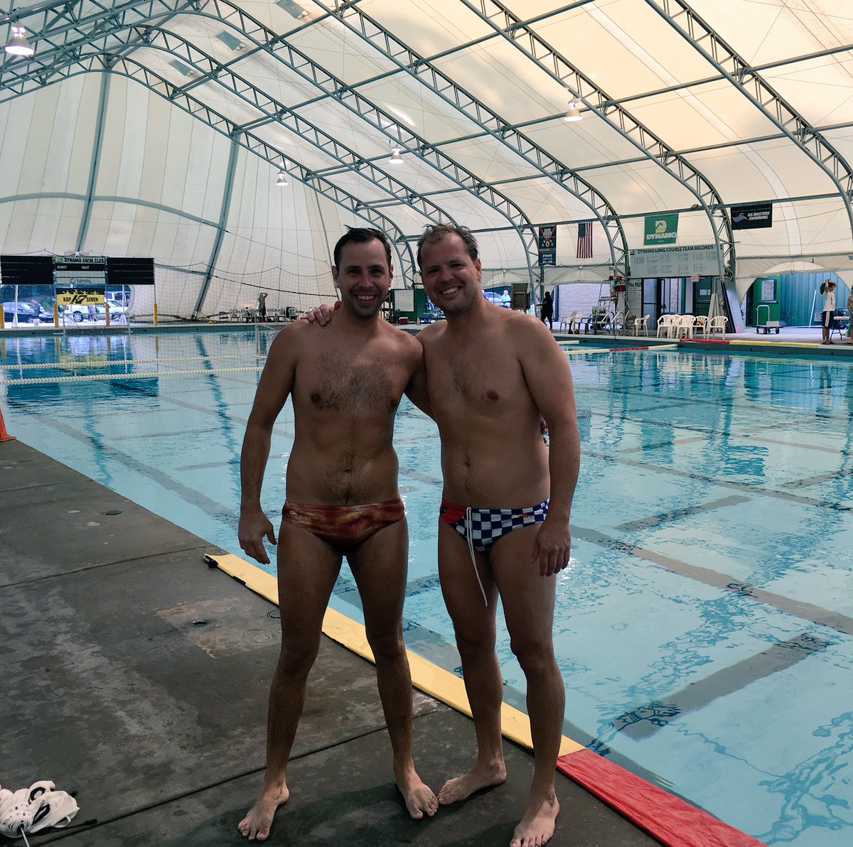 ufwaterpolo's tweet photo. UF Asst Coach Tim @TimLarson1 playing some polo with his brother at #PowerBarCup #UF #ATL #TheEverythingSchool 🐊🤽‍♀️https://t.co/wsqBdMIKJy https://t.co/NOwDvRedly