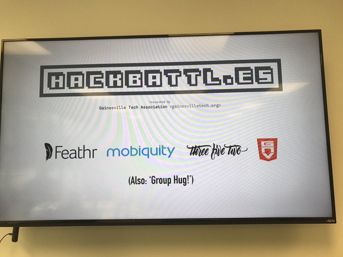 hackbattlesgnv's tweet image. What a day! Thank you to everyone who participated. We can’t wait for the next one.