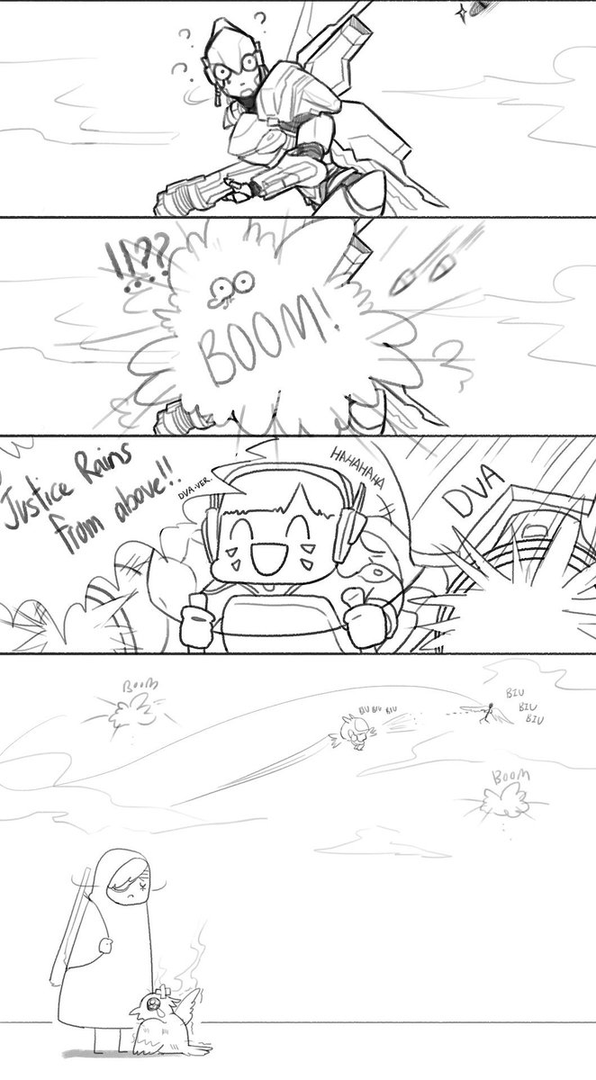 "I don't get it... I was the sky queen and the rocket queen, why is everyone stealing my thing...?" T^T