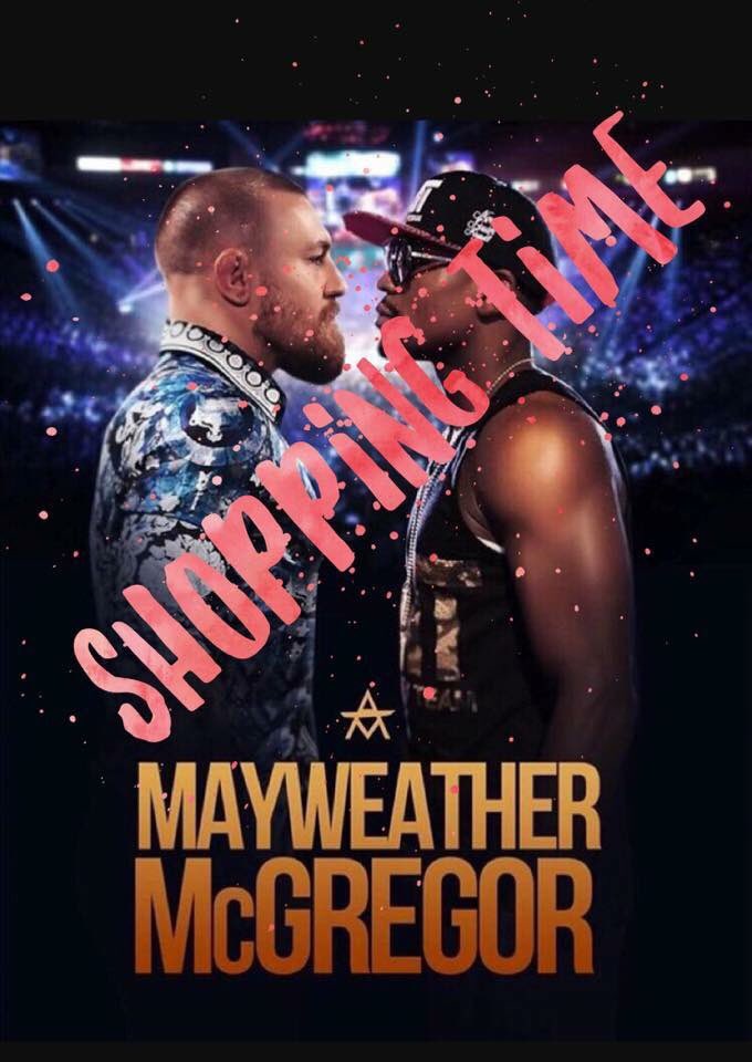 pamperingmeposh's tweet photo. Who do you got? #MayweathervMcgregor I pick #posh 🥊💕🥊 Special deals happening RIGHT NOW! https://t.co/4u1cit38eH https://t.co/W66yNofvGv