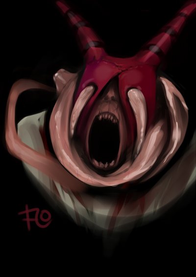 がりがり息抜き落書き。死刑執行人結構好きなキャラ 