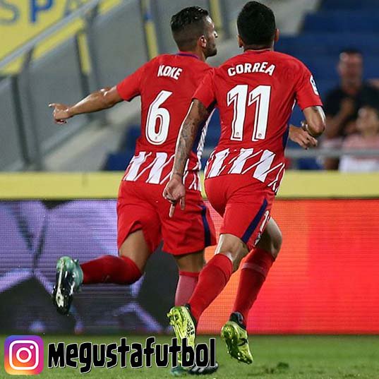 MeGusta__Futbol's tweet photo. Las Palmas 1 - Atletico de Madrid 5 (con 2 golazos de Koke). 

#LasPalmasAtleti #Atleti https://t.co/mIvBR38Ig6