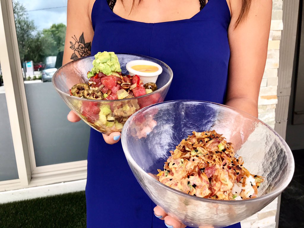 In a current relationship with our Poke bowls❤️ #pokegamestrong Which poke bowl is your fav?👯 | #cicciowater