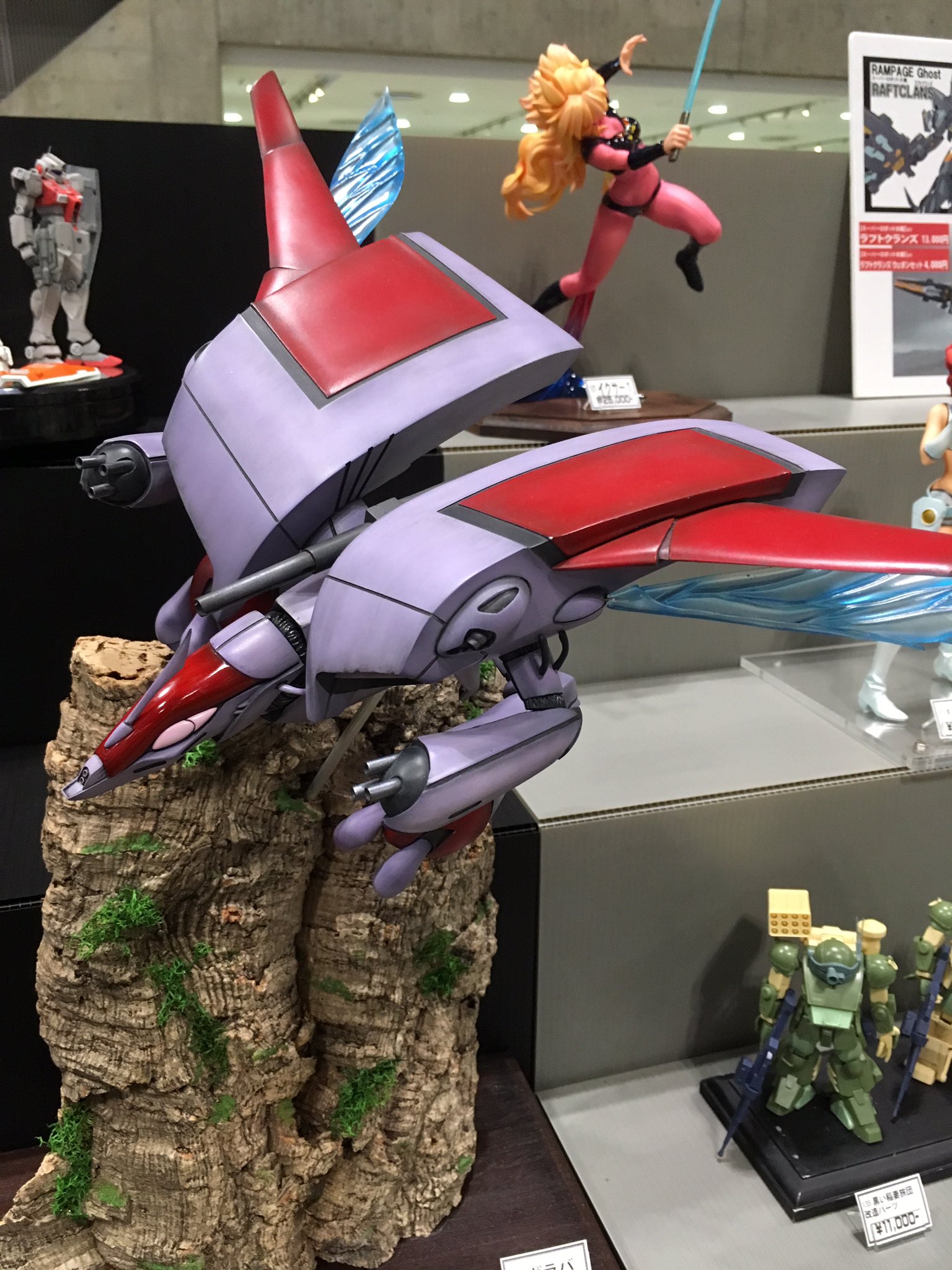 聖戦士ダンバイン 1/100 ガラバ・ビルバインセット RAMPAGE Ghos