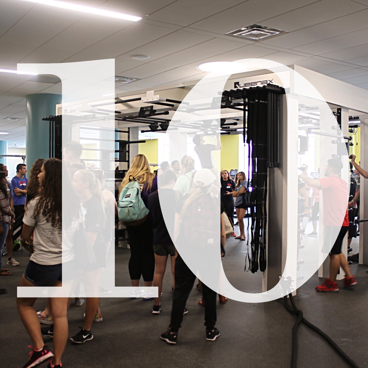RowanCampusRec's tweet photo. Only 10 days until the opening of our new Fitness Center! This new facility will feature a Queenax Functional Training System. #RowanRec https://t.co/JwAkfrlqJ2