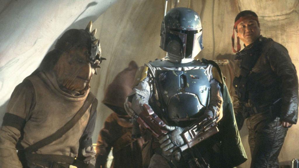 starwars's tweet photo. The original Boba Fett, Jeremy Bulloch, tells us what it was like inside the iconic armor. https://t.co/vc3gQ9LJQ0 https://t.co/zmnNZlHTPl