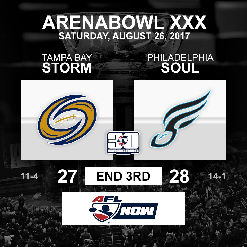 END OF Q3: PHL 28, TAM 27 #TAMvsPHL #AB30
