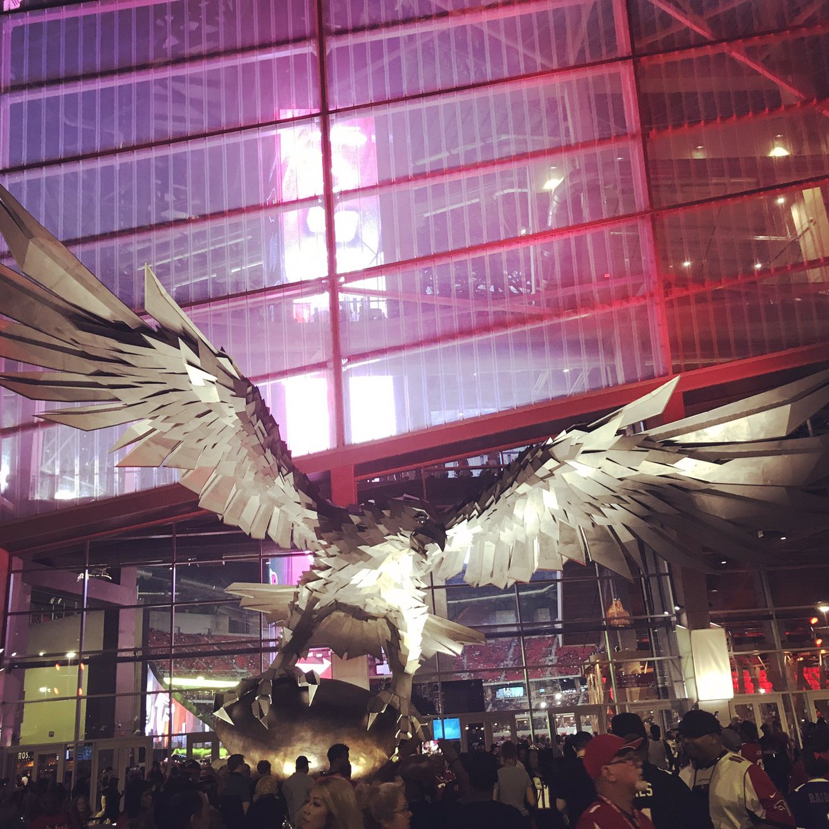 YvetteDupree's tweet photo. Falcons First Game at Mercedes Benz Stadium #RiseUp #WhatDoFalconsDo #MercedesBenzStadium 🏈🔥♥️@AtlantaFalcons https://t.co/5YlAzIm5tK