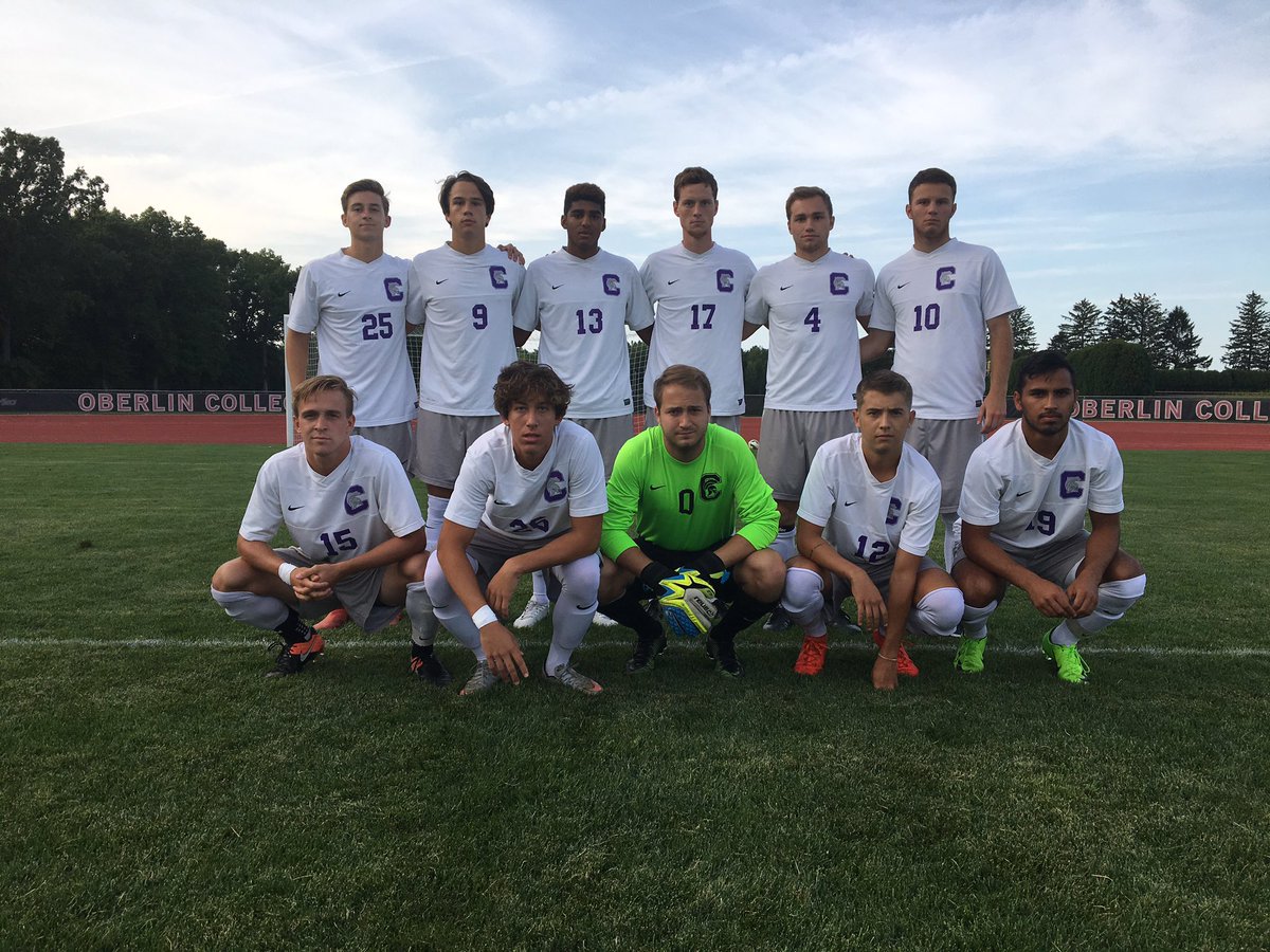 CapMenSoccer's tweet photo. Full time: Crusaders win 4-0 at Oberlin behind goals from Chewy Gordan, Andrew McEwen, Daniel Bundschuh and Trevor Collins 👍 #CapFam #CapMS https://t.co/tHweVEHLv3