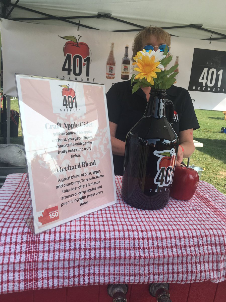 You can't miss <a href="/401CiderBrewery/">401 Cider Brewery</a> at the <a href="/TOciderfest/">Toronto Cider Festival</a> just like you can't miss them when visiting the <a href="/BigApple401/">Big Apple</a> in Colborne.