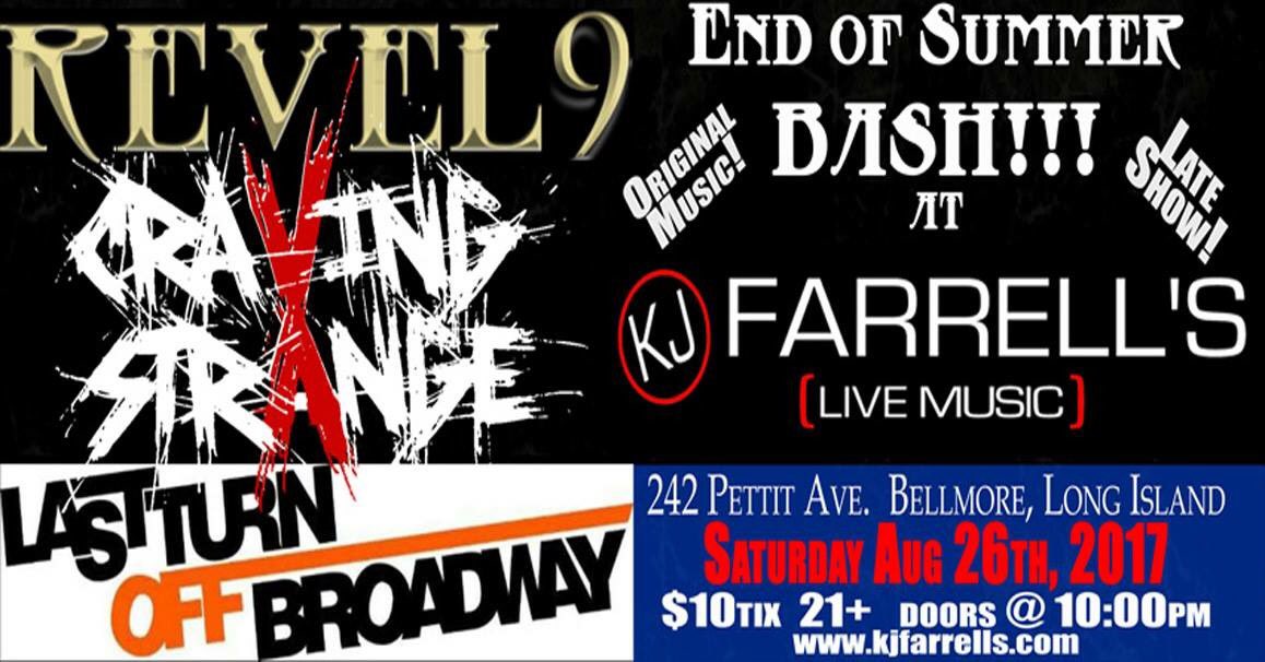 Almost time for some #rocknroll #saturdaynight at KJ Farrels im Bellmore