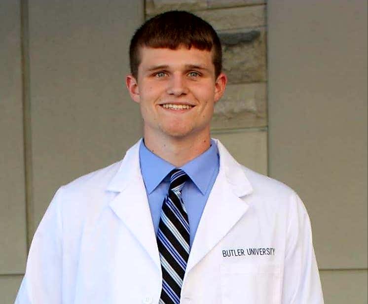 PamelaVespo's tweet photo. My Bulldog! Congratulations Connor!!! #WhiteCoatCeremony #ButlerPharmacy https://t.co/6qkNKAeo3p