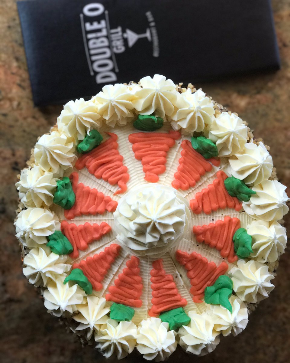 DoubleOGrill's tweet photo. Our delicious Homemade Carrot Cake! ๐ฅ๐ฐ #doubleogrill #hudsonvalleyny https://t.co/QFTIuyHb7w