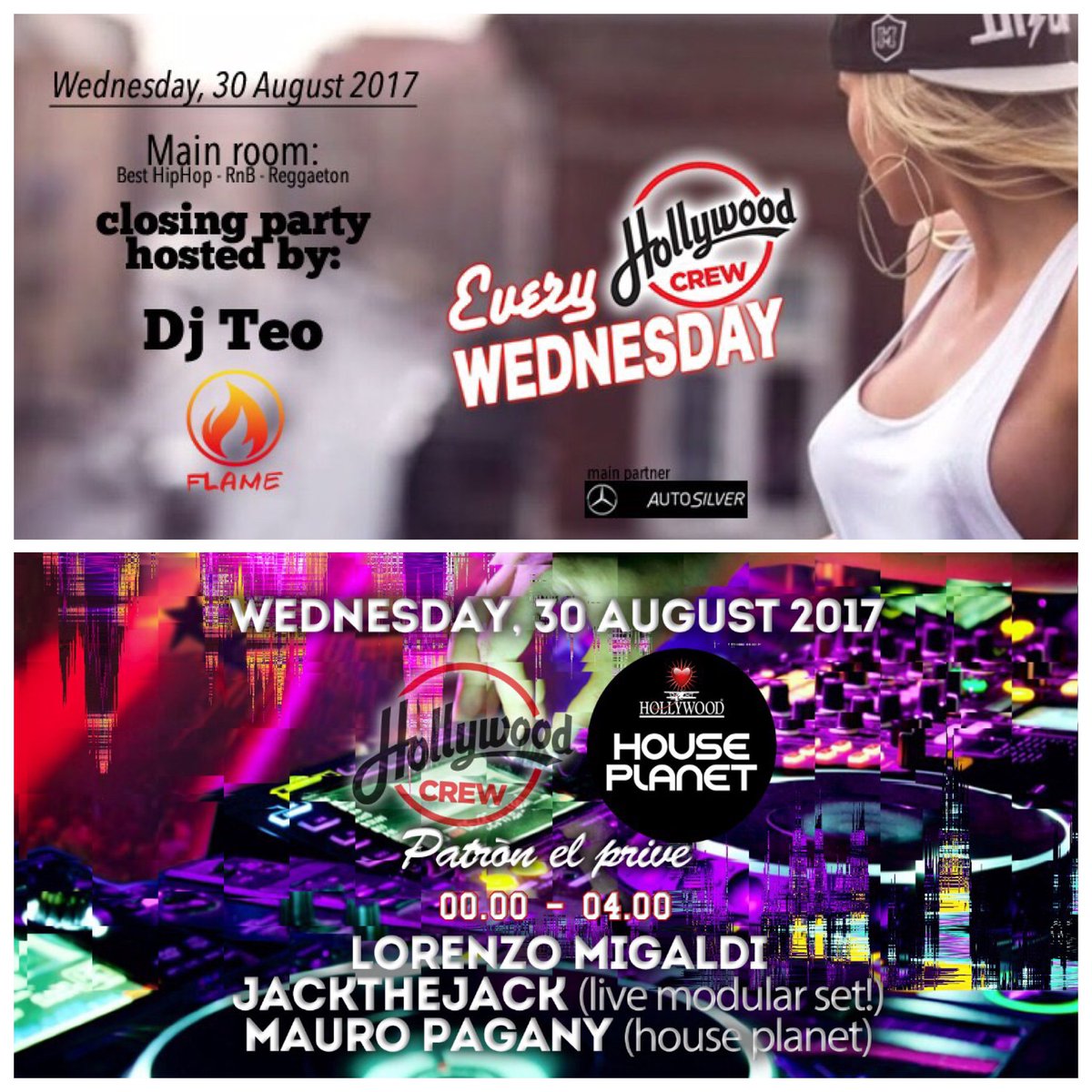 ledio's tweet photo. Mercoledì 30 Agosto
> Wednesday Night Hollywood
> Closing Party season 2017
#wednesdaynight #closing #summer #lakegarda #lagodigarda #estate https://t.co/Bs547ObXBQ