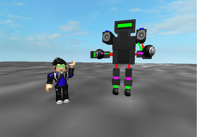 LegendaryThien's tweet image. @Roblox My robot I made in Roblox Studios! I tried building this for fun. IK its bad tho lol. #RobotBuildingContest web.roblox.com/library/100344…