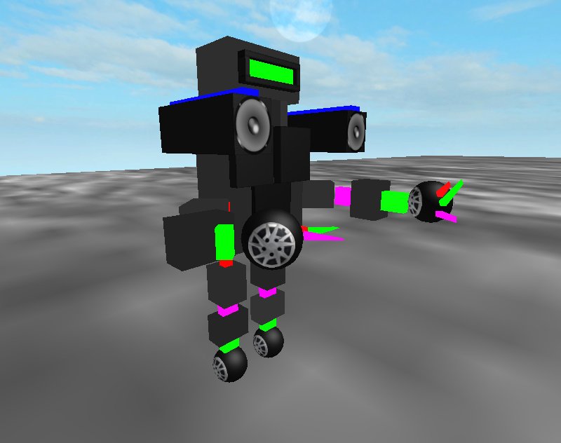 LegendaryThien's tweet image. @Roblox My robot I made in Roblox Studios! I tried building this for fun. IK its bad tho lol. #RobotBuildingContest web.roblox.com/library/100344…