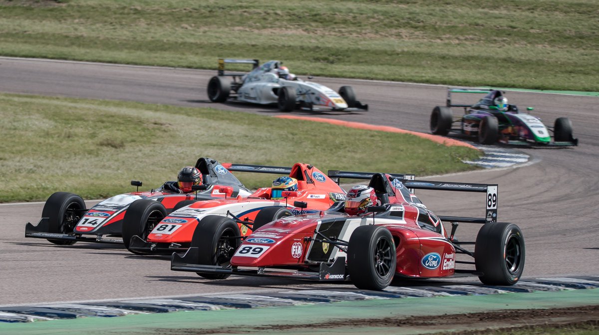 SteveHindle's tweet photo. Once again, the class of #BritishF4 proves that 3 into 1 goes very nicely.
#F4 #Hankook #FIAFormula4 #KarlMassaad #OscarPiastri #JamieSharp https://t.co/7bDsLIBJdN