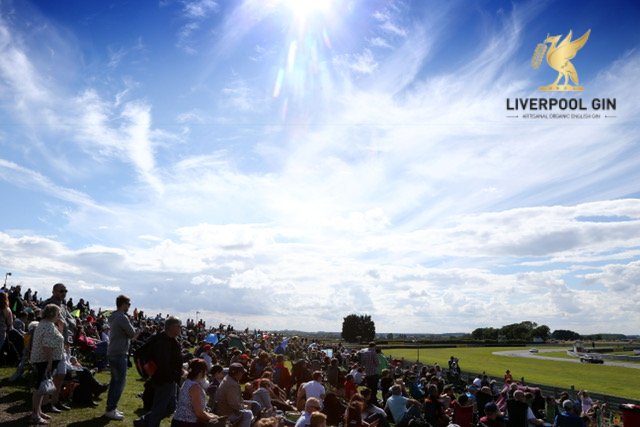 LiverpoolGin's tweet photo. Every 2 hours from 10am, we will be handing out free Liverpool Gin samples from @DeclanJones14 Whitley Neil stand at @RockinghamUK 🏎💨🍾 https://t.co/Rhz4aQaEoE