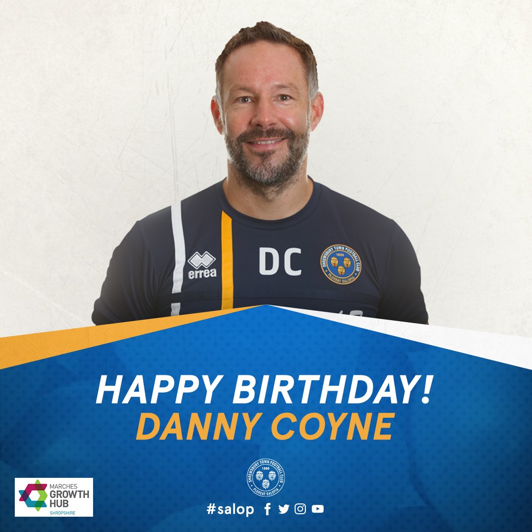 HAPPY BIRTHDAY: Many happy returns to Danny Coyne who is 44 today 
