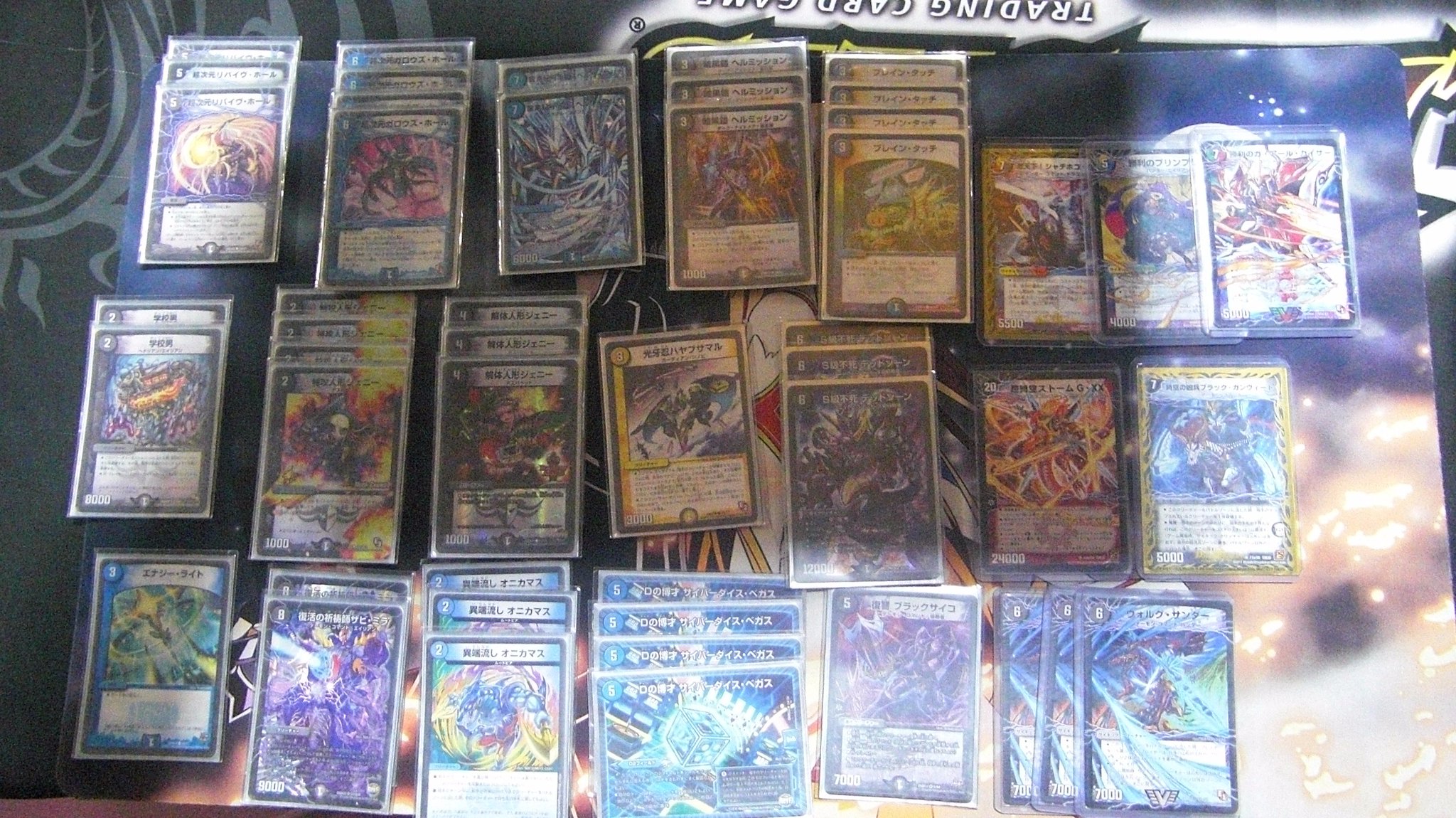 ズンドコ商店つくば Sur Twitter 大会結果 デュエルマスターズ 7名で開催のデュエ祭 優勝はデスゴロスさんでした デッキ名 青黒デッゾ コメント 殴るデッキではない 優勝おめでとうございます