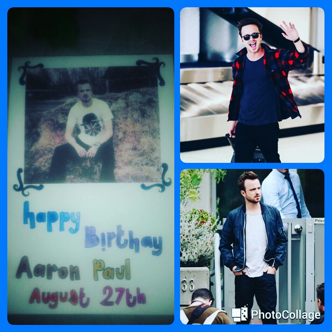 Happy birthday Aaron paul... 