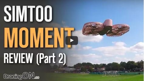 Droning_ON's tweet photo. See our exclusive flight test of the new @SimtooDrone #MomentDrone https://t.co/mMK1cwXrck #simtoo #droningon #flitetest #flighttest #drone https://t.co/gybHm0JVaG