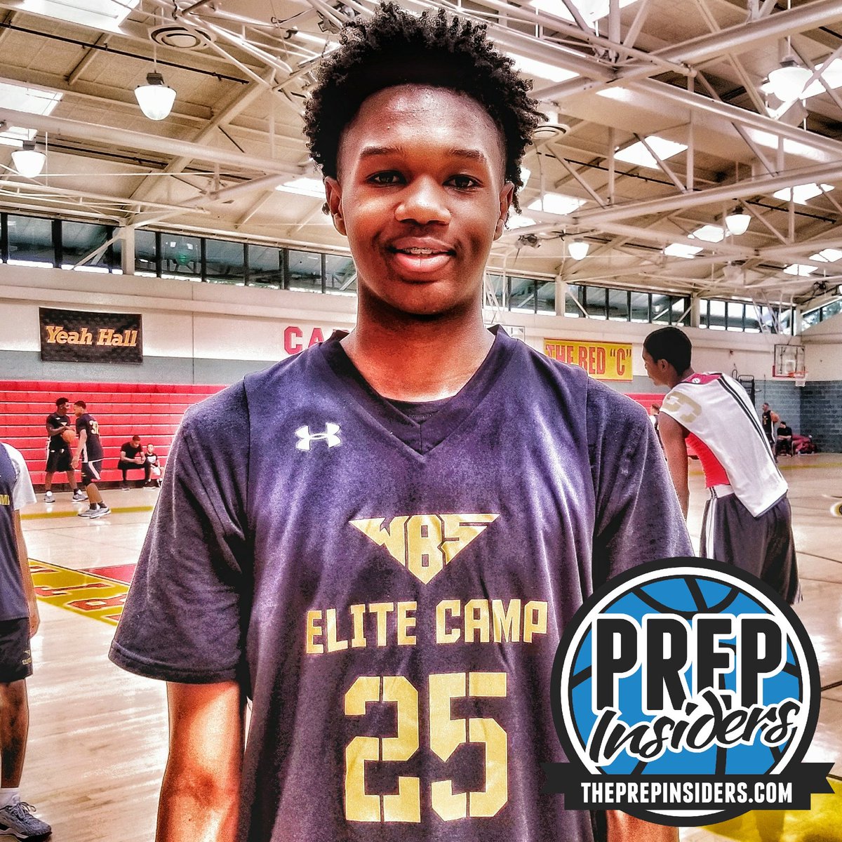 2020 6'7 F Atwood 'Woody' Newton (McKinley Tech - DC) versatile w/ IQ. Aggressiveness/toughness must follow. Huge ceiling. #WB5EliteCamp2k17