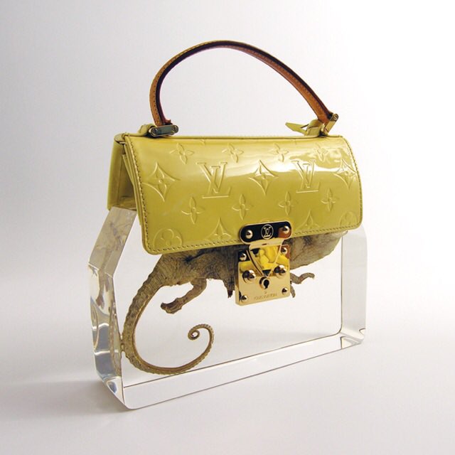 Louis Vuitton handbag cast in acrylic by Ted Noten, 2008  Louis vuitton  handbags, Vuitton handbags, Louis vuitton