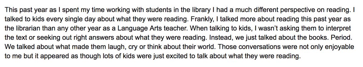 kimbrap's tweet photo. This paragraph resonates so much as a librarian now and former English Teacher https://t.co/TcpOpuuuBT @stumpteacher @lfungkeefung https://t.co/1c9XvaqpcP