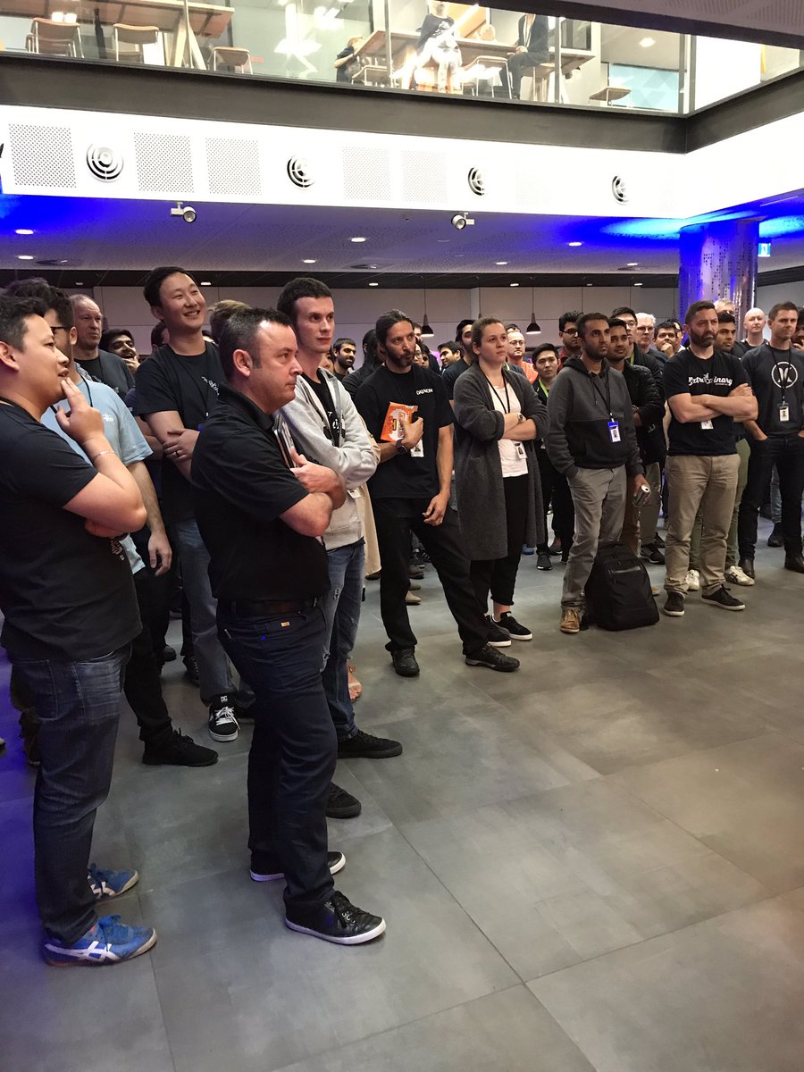Datacom's tweet photo. #Datacomp2017 getting amongst the fight together while waiting for the judges decision #community https://t.co/FDXxOBjy0G