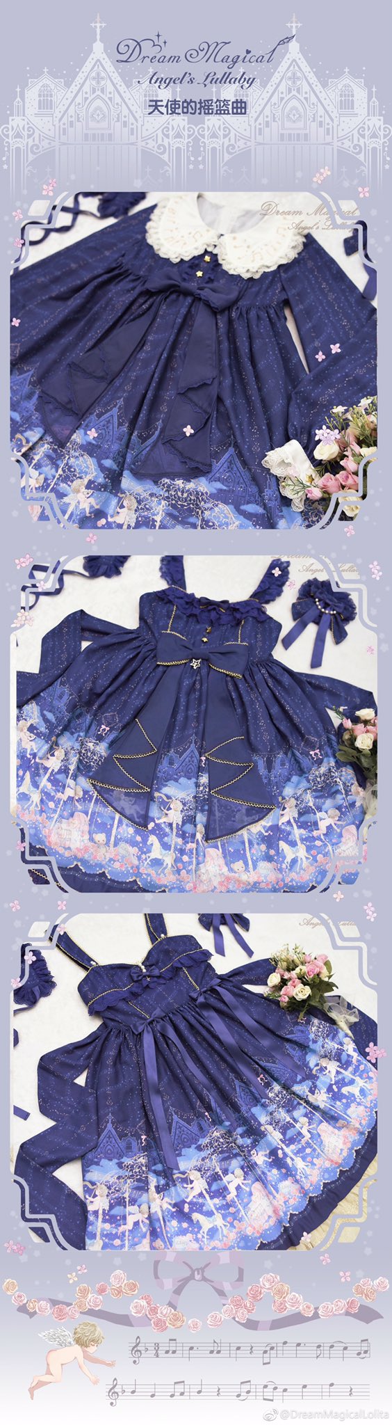 栀】LO455 lolita オリジナル op ロリータ ワンピース 同 日本最大の