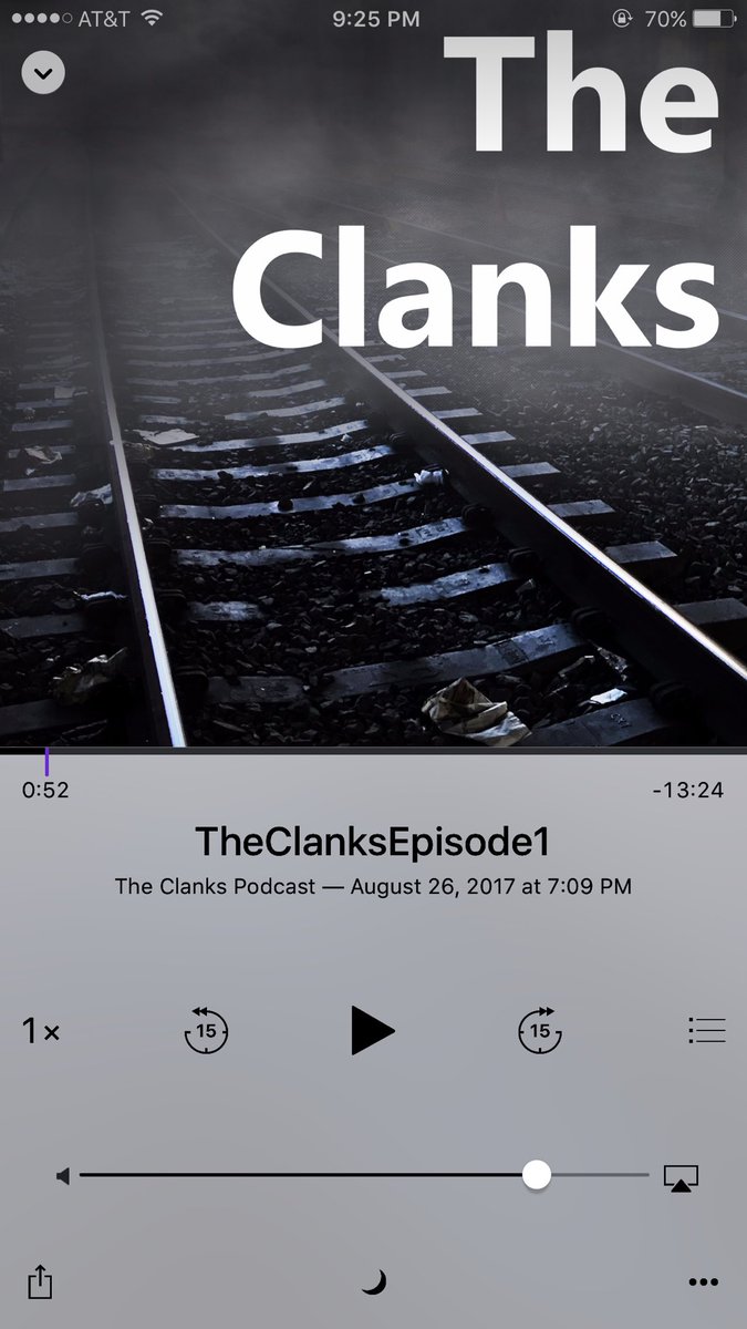 ClanksPodcast's tweet photo. Officially up and running! (Sort of) currently have to download then listen. Let us know your thoughts!!! https://t.co/BmCLhFZ1Qj