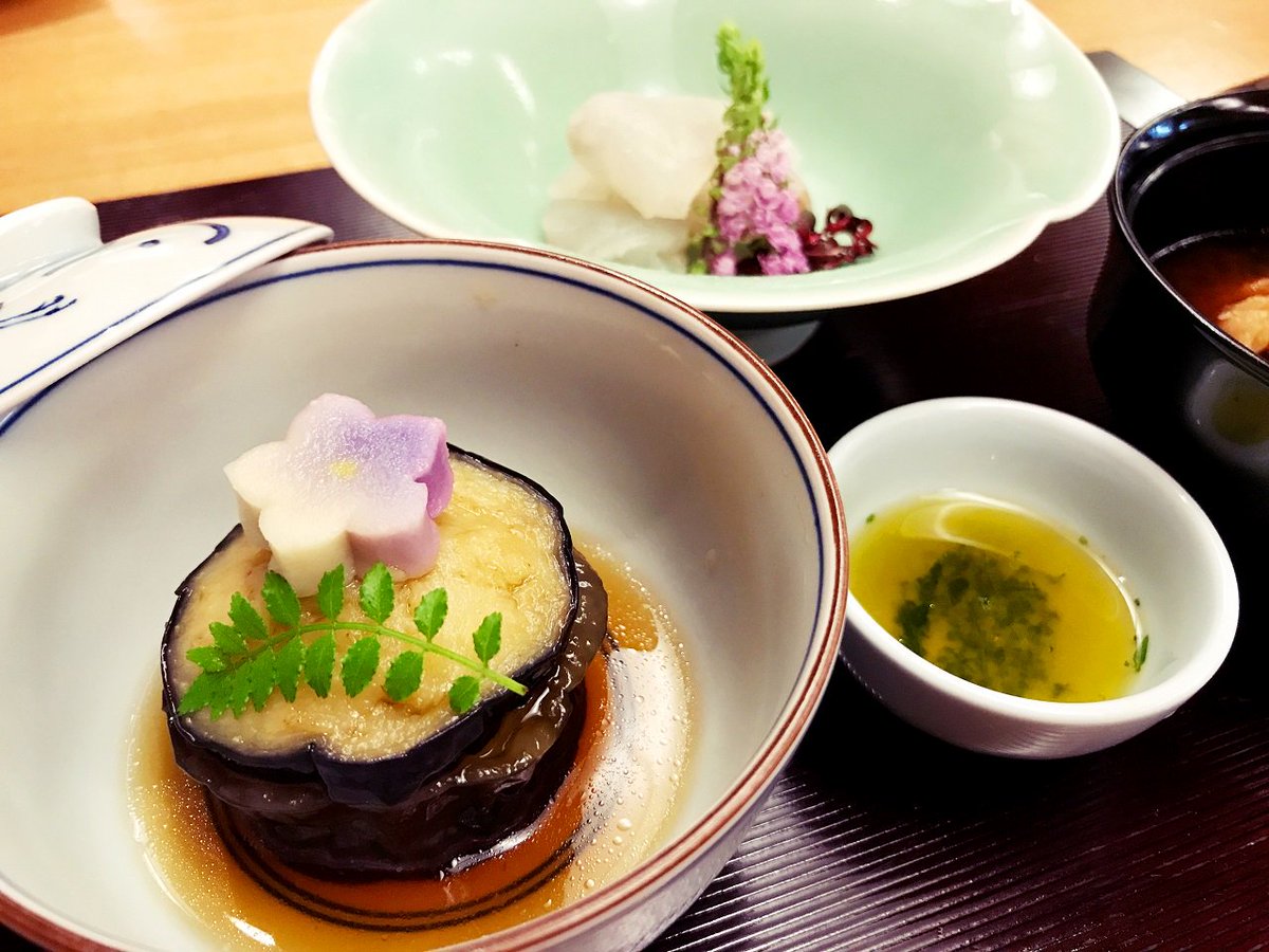 坂本葵 鴨の塩焼き 鱒 マス の塩糀焼き 生麩の味噌田楽 信長時代の献立原典では鴫 シギ の塩焼きだったらしい