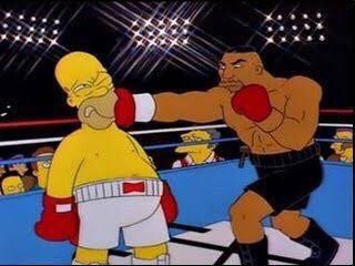 HumorDArgentina's tweet photo. Los Simpson predijeron la pelea de #McGregor vs #Mayweather #DigoPaliza https://t.co/LhJ0DXqnub