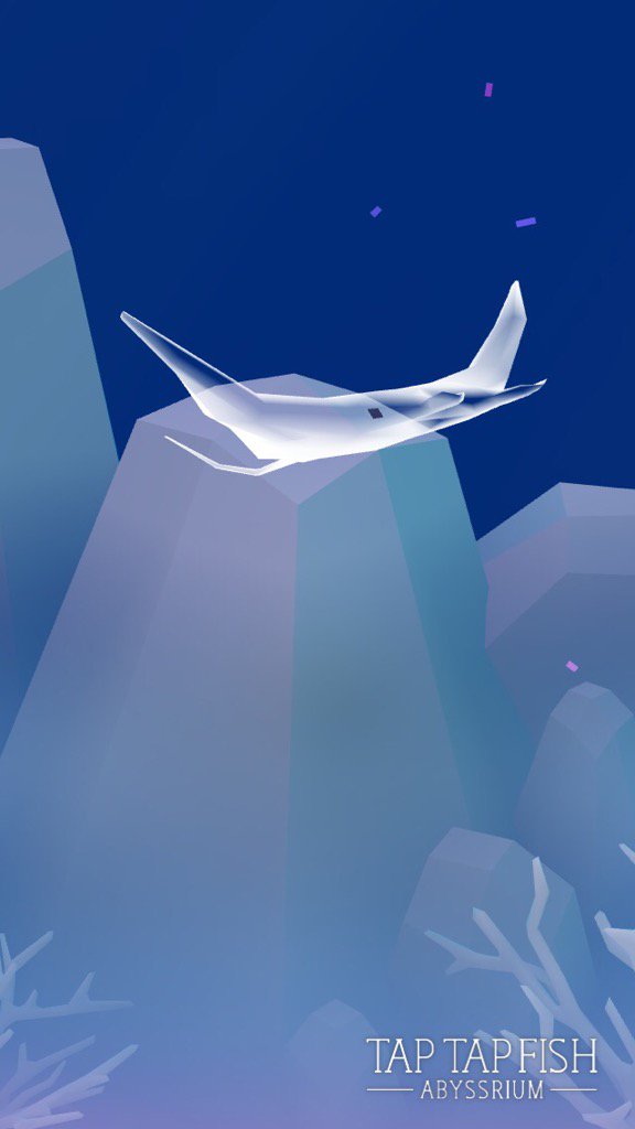 AIsystem2015's tweet image. 私の幽霊エイ:) 
#taptapfish
Download: onelink.to/jhe4sh