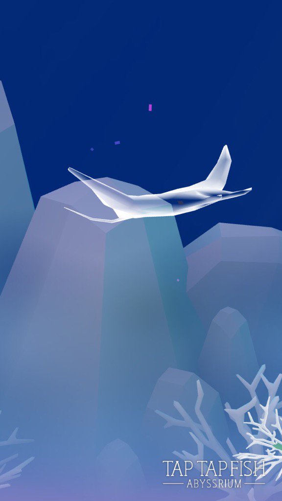 AIsystem2015's tweet image. 私の幽霊エイ:) 
#taptapfish
Download: onelink.to/jhe4sh