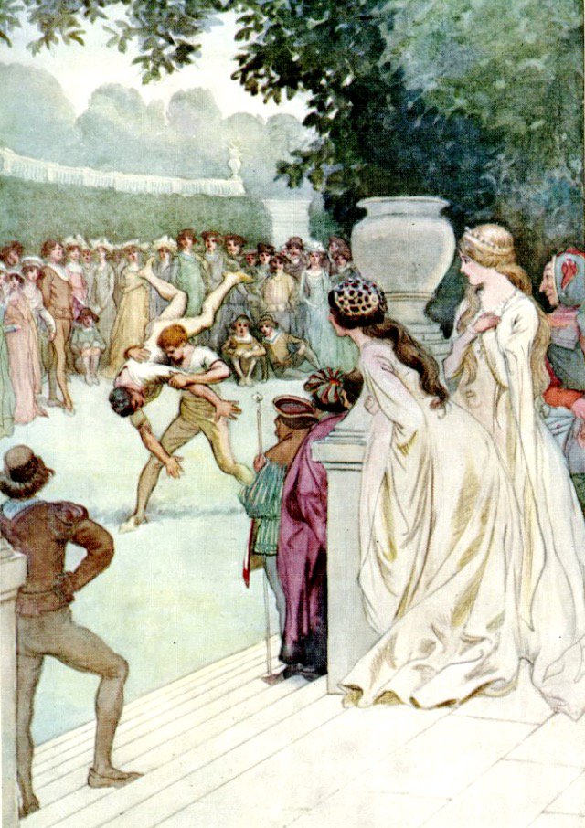 #ShakespeareSunday
ROSALIND 
Now Hercules be thy speed, young man!
As You Like It #HughThomson