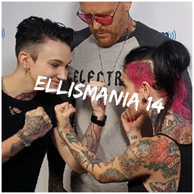 Alright now that M&amp;M are done goofing off, it's me vs @JoannaAngel at #Ellismania14 @EllisMate 🥊🏋🏻&zwj;♀️🤸🏻&zwj;♂️🔥<a href="/tag/ellismania14"class="tags"><span>#ellismania14</span></a>