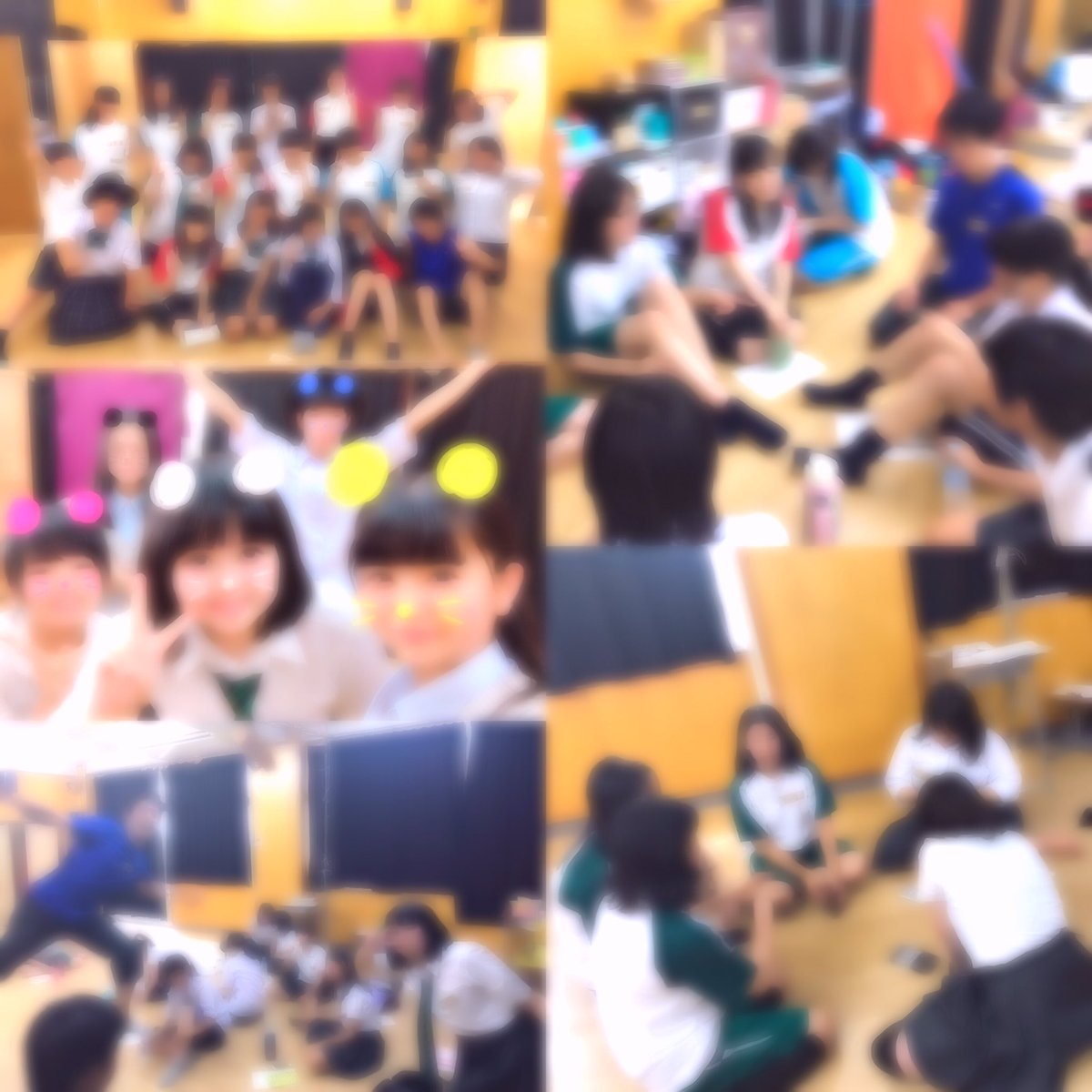 ゆなの A Twitter 昨日は大師高校演劇部の合同練習だった ワクワク感と不安感同じくらいあったけど無事みんな仲良くなれてよかった 初めての合同練習でこんなに楽しかったのは嬉しい 3年が卒業する前にまたみんなで罰ゲームありのワークショップしたい 笑