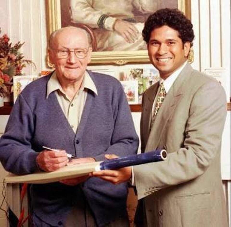 sachin_rt's tweet photo. To the one and only.... Happy Birthday to Sir Donald Bradman https://t.co/8XfKssiMn7