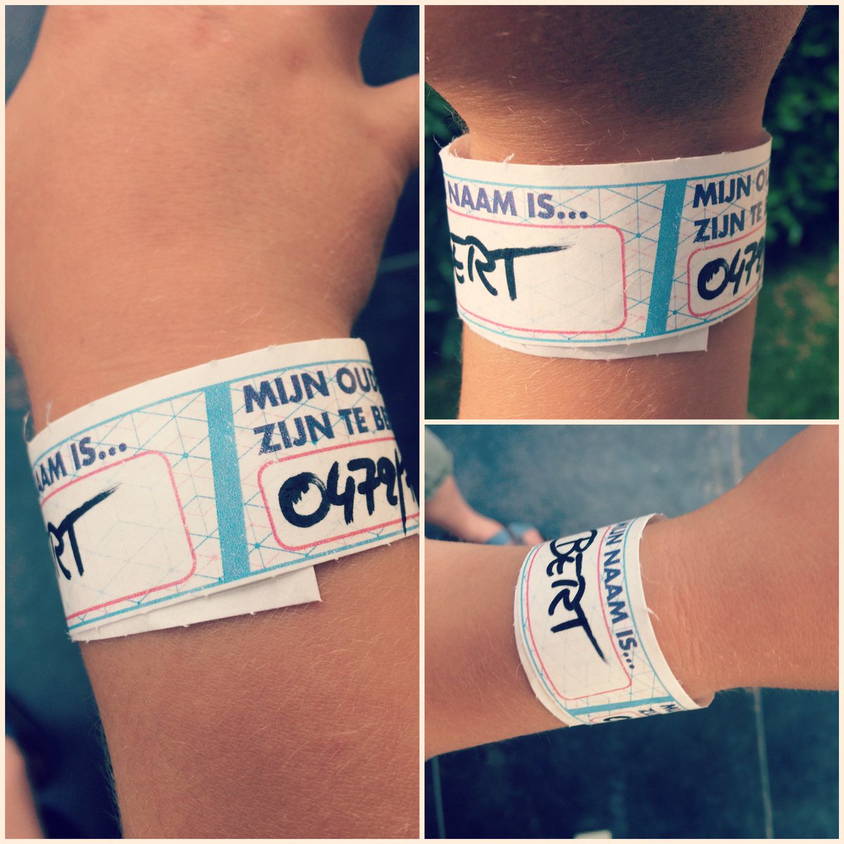 Voor de kids (of verstrooide mensen onder ons), zijn er dit jaar verdwaalbandjes te verkrijgen aan de verdwaalpaal aan de infostand! #TRAX17