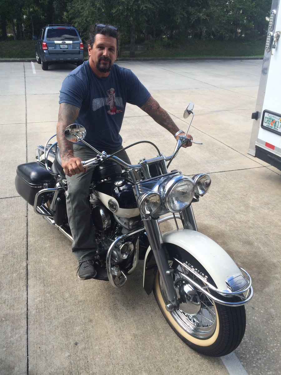 Billy Lane approved of my 58. His shop is the only place I go where it is a modern bike.