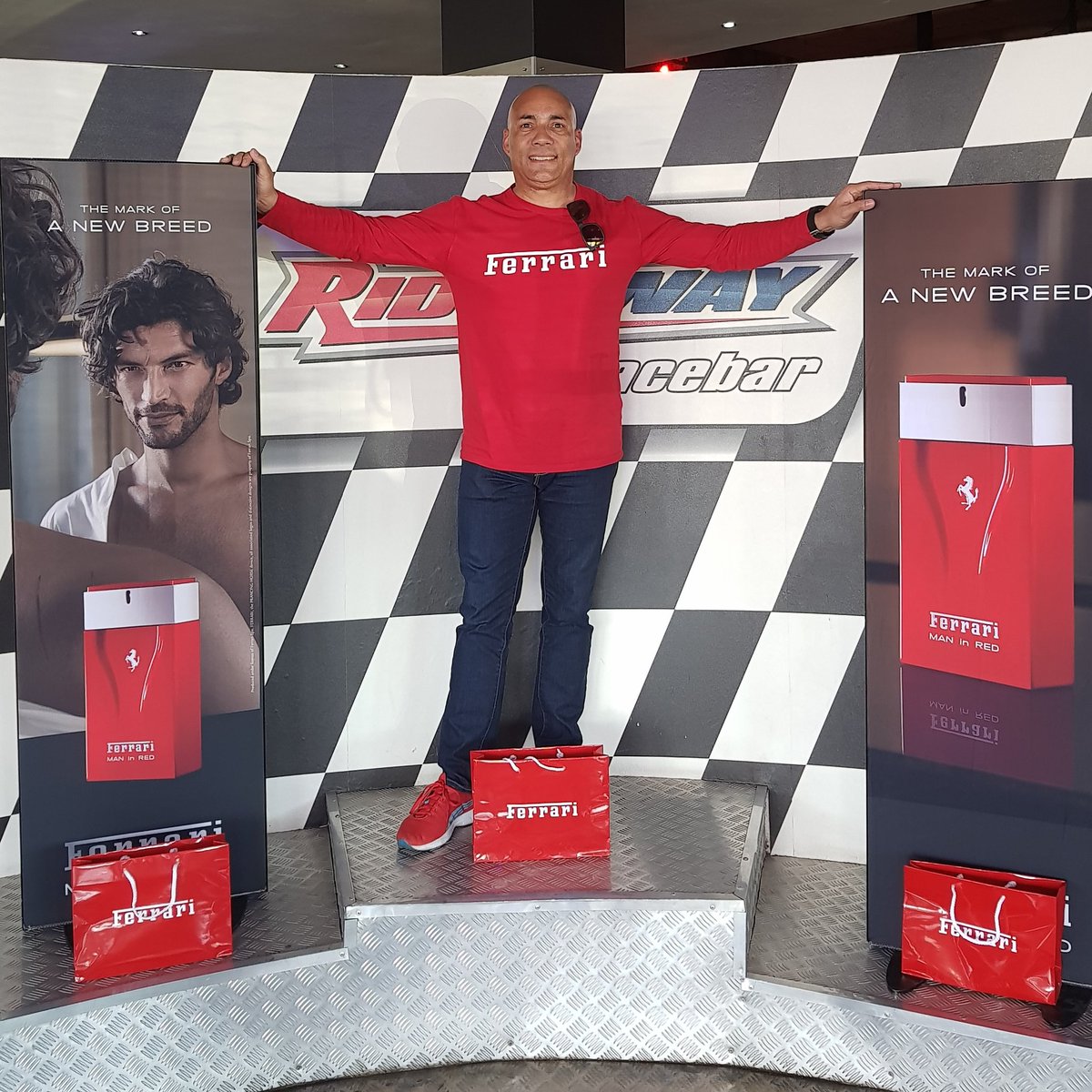 ColinFrancke's tweet photo. Will Ferrari be on top of the podium at the end of the #BelgianGP
#FerrariManInRed
#Ferrari
#F1 https://t.co/o9PLp7wT4b