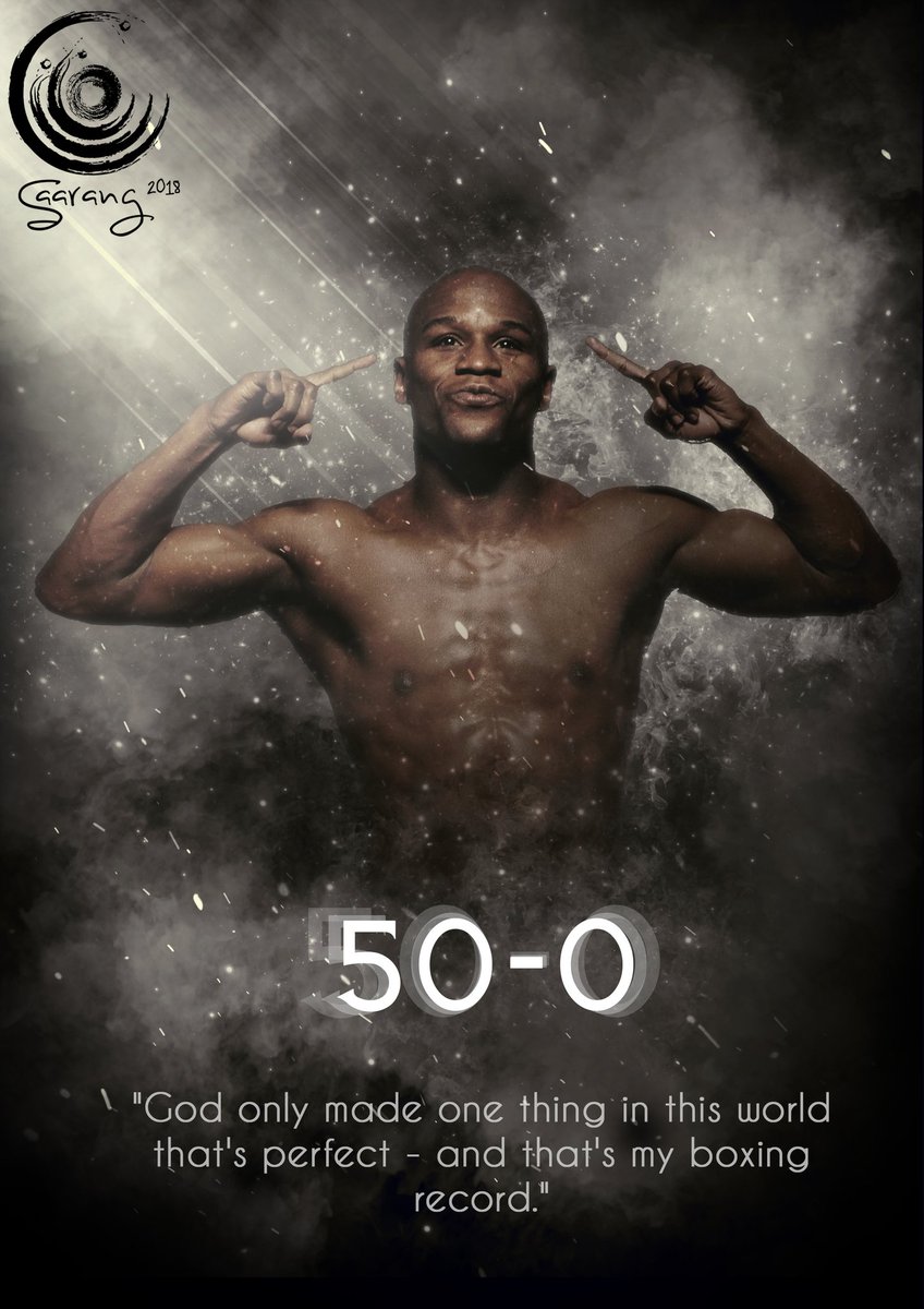 Saarang_IITM's tweet photo. Money is not a nickname you get, it is a nickname you have to earn.@FloydMayweather 
#MayweatherVsMcGregor #Saarang2018 https://t.co/zmoNDVvLIU