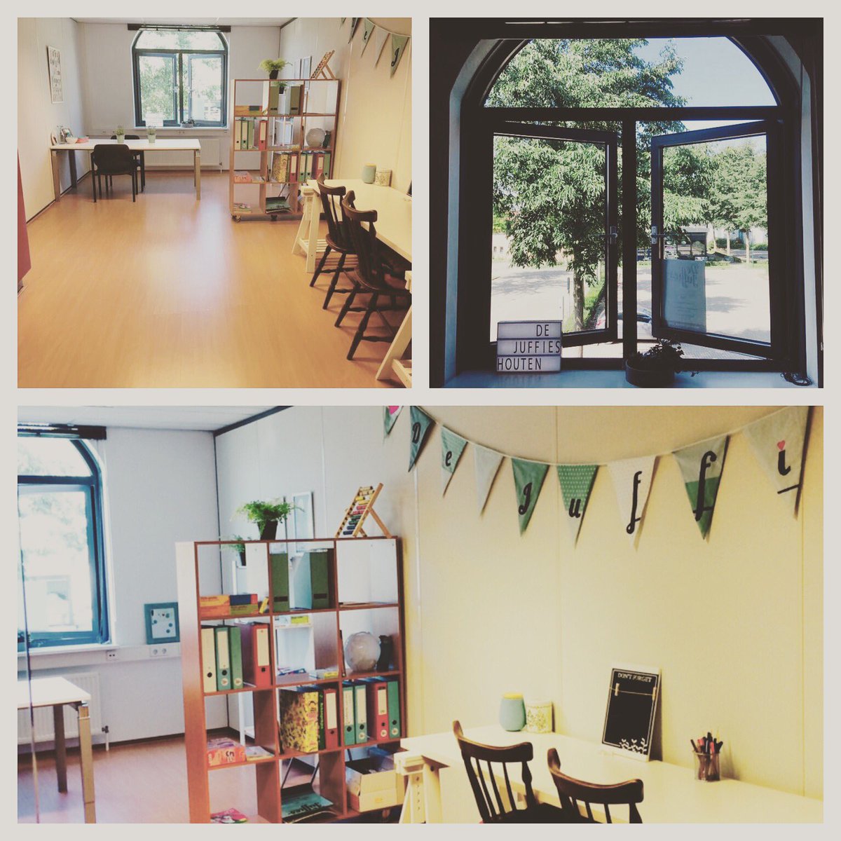 Sneakpreview van onze nieuwe locatie in Houten! dejuffies.com