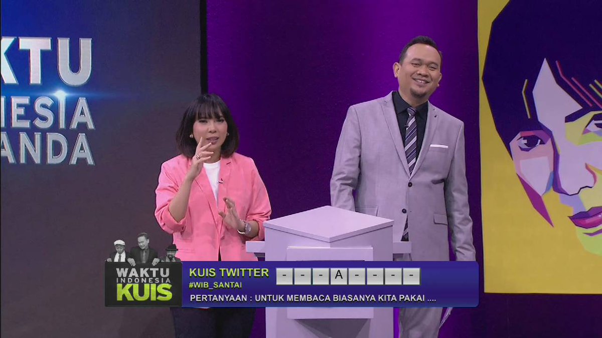 mdtvindonesia's tweet photo. _ _ _ A _ _ _ _

Untuk membaca biasanya kita pakai..

Mention jawaban ke @WIB_NET dengan hashtag #WIB_SANTAI https://t.co/V3R0612Ybx