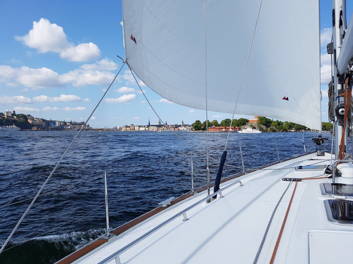 SeroAnt's tweet photo. Now I can sail. Next step: by a 50ft boat #sailing #stockholm https://t.co/2ItsTqKVUa