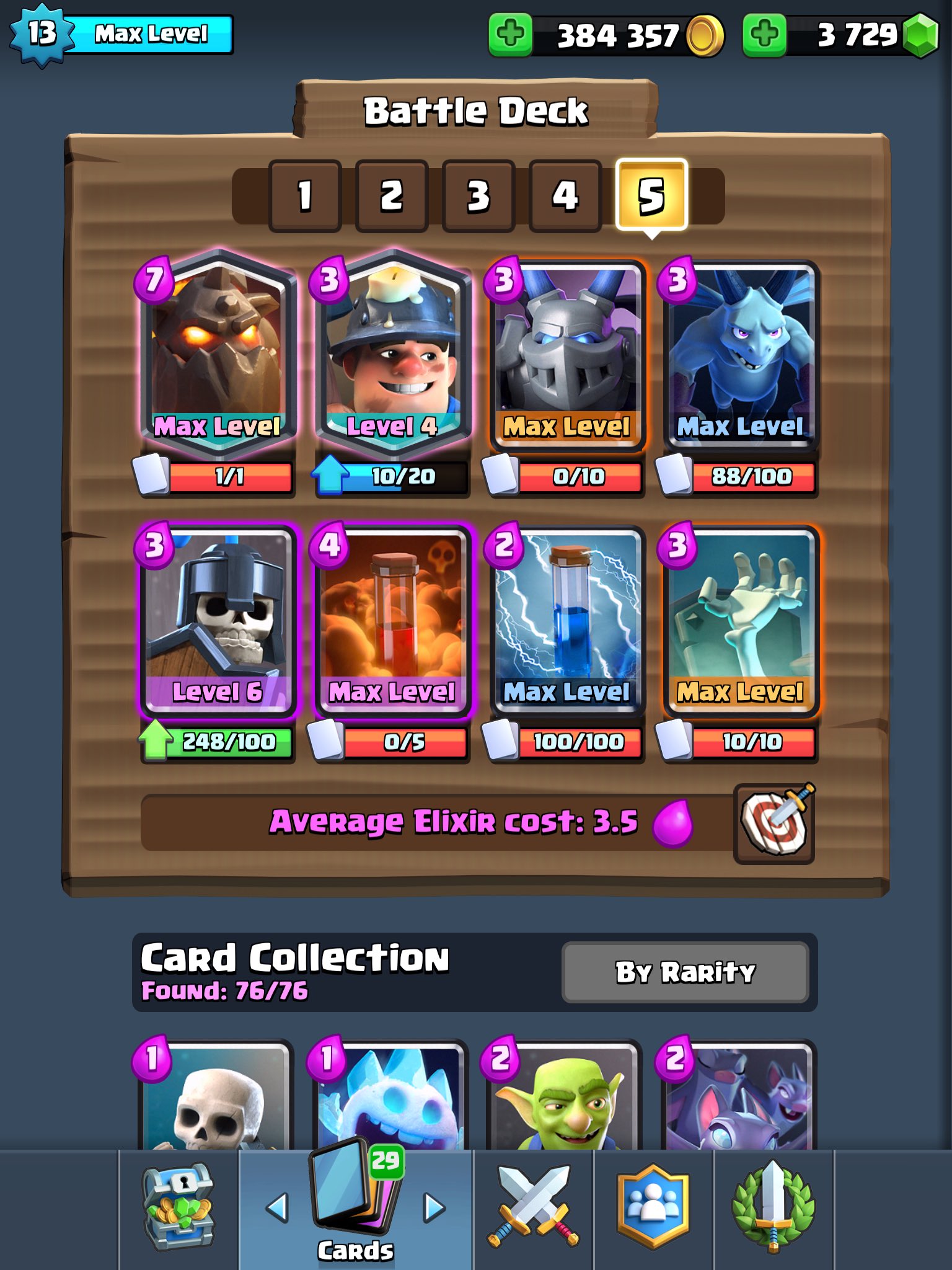 Code: AshBS on X: Lava Miner is a very strong deck right now with all the  Mega Knight +/- Pekka decks flying around. Perfect anti-meta deck! # ClashRoyale  / X